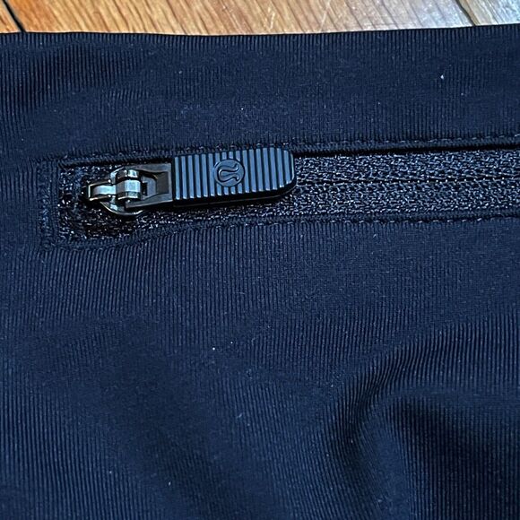 Lululemon Essential High Rise Running Skirt Skort Size 2 Black Long W8ACVT NWOT - Picture 12 of 13